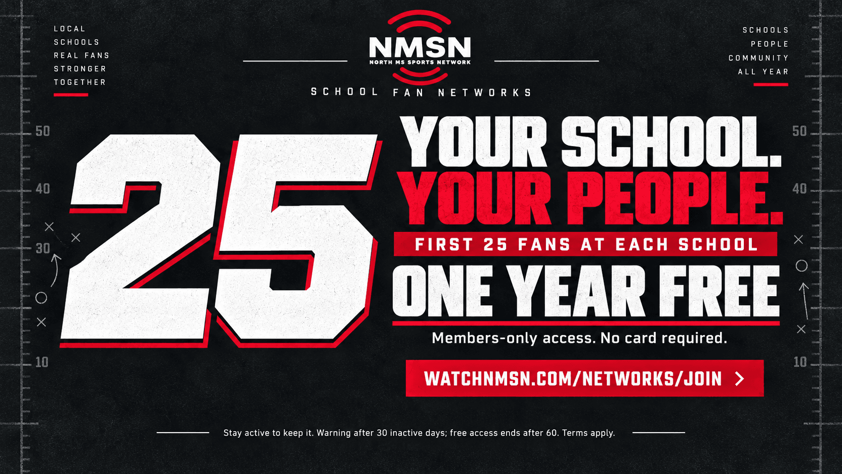 Your school. Your people. NMSN launches school fan networks.